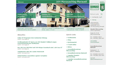 Desktop Screenshot of lkh-muerzzuschlag.at